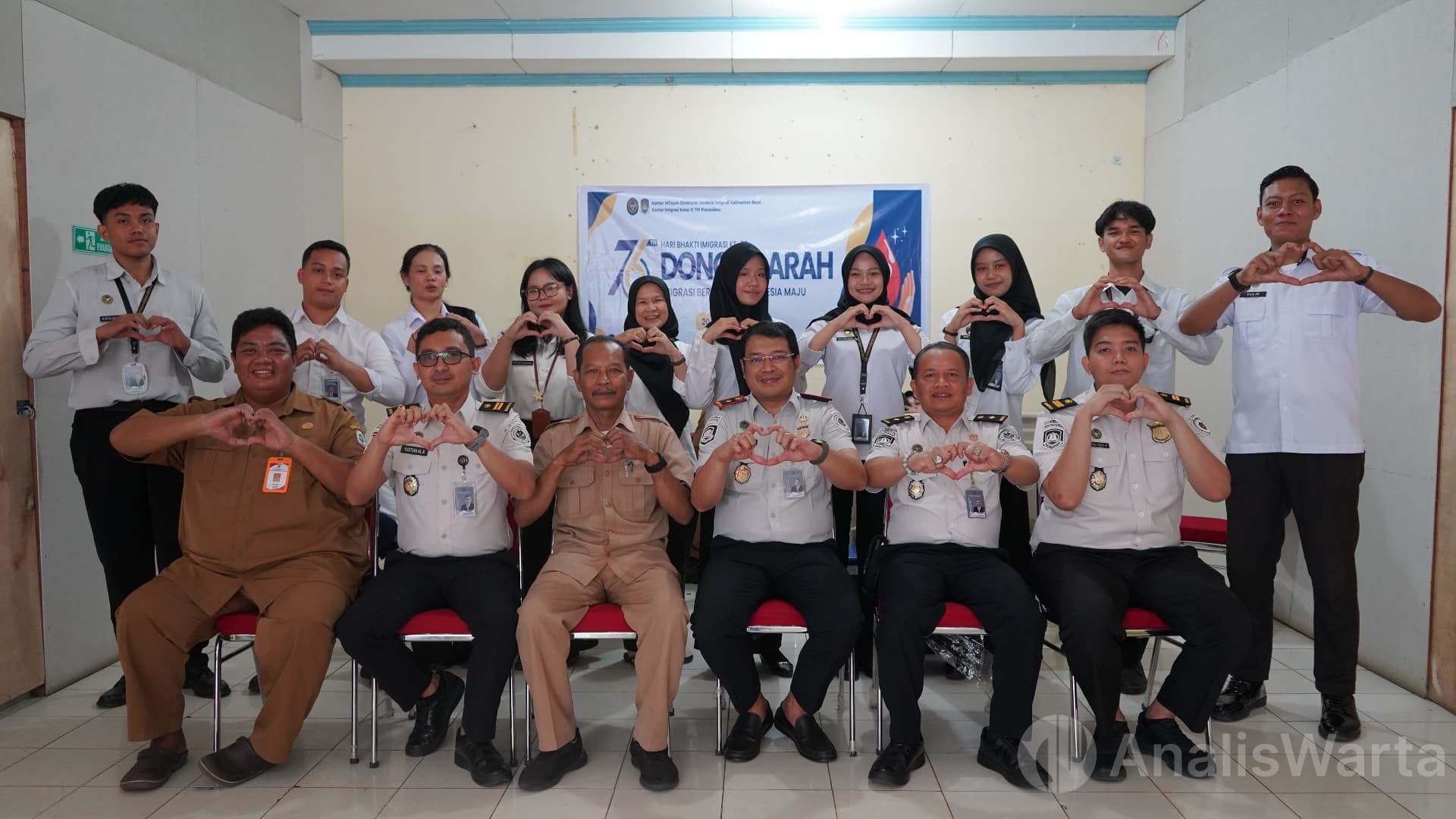 Peringati Hari Bakti Imigrasi, Kantor Imigrasi Putussibau Donor Darah