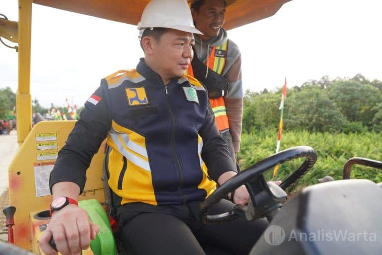 Inilah Perbaikan 8 Ruas Jalan Diresmikan Bupati Kapuas Hulu Lewat Program Inpres