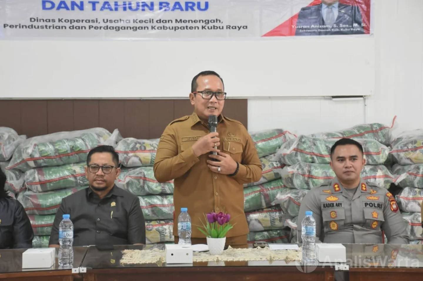 Banjir Rob Melanda Sebagian Wilayah Kubu Raya, Sujiwo Minta Warga Tenang: Mitigasi Kubu Raya Disiapkan Menyeluruh