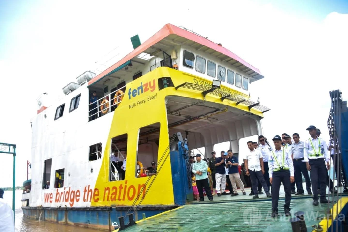 Ferry Baru di Sungai Bulan Diresmikan, Bupati Sujiwo: Kubu Raya Semakin Terkoneksi, Ekonomi akan Tumbuh