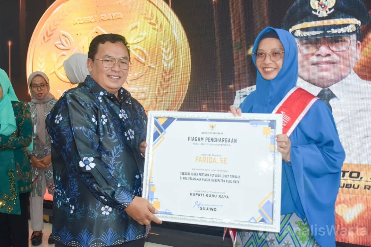 MPP Award 2025, Wabup Sukiryanto Ingatkan Menjadi Pelayan Publik Jangan Cepat Puas